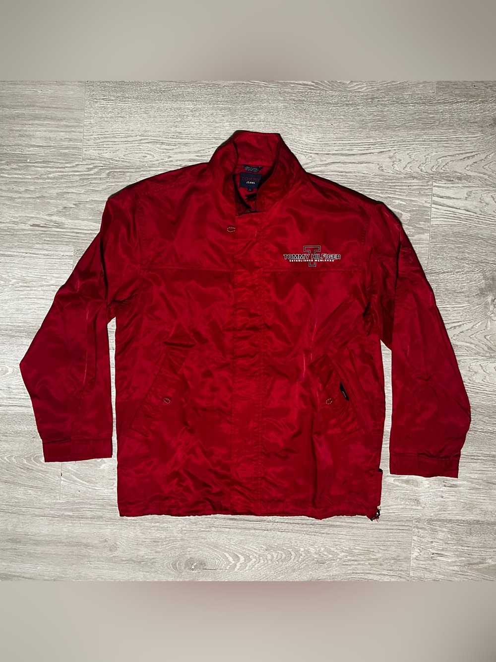 Tommy Hilfiger Jeans Red Men's Lightweight Jacket